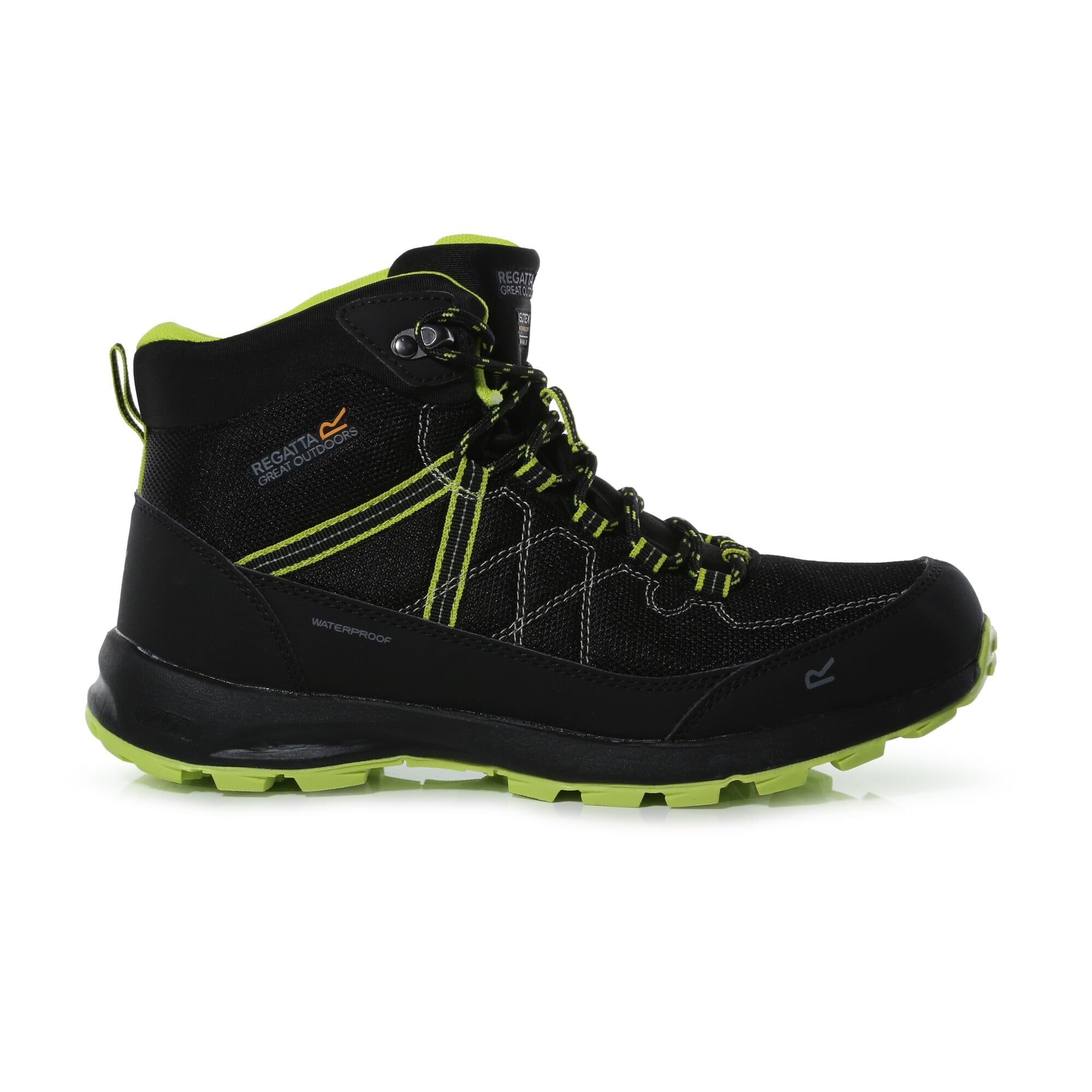 Regatta Mens Samaris Lite Black/LimPun EU46/UK11