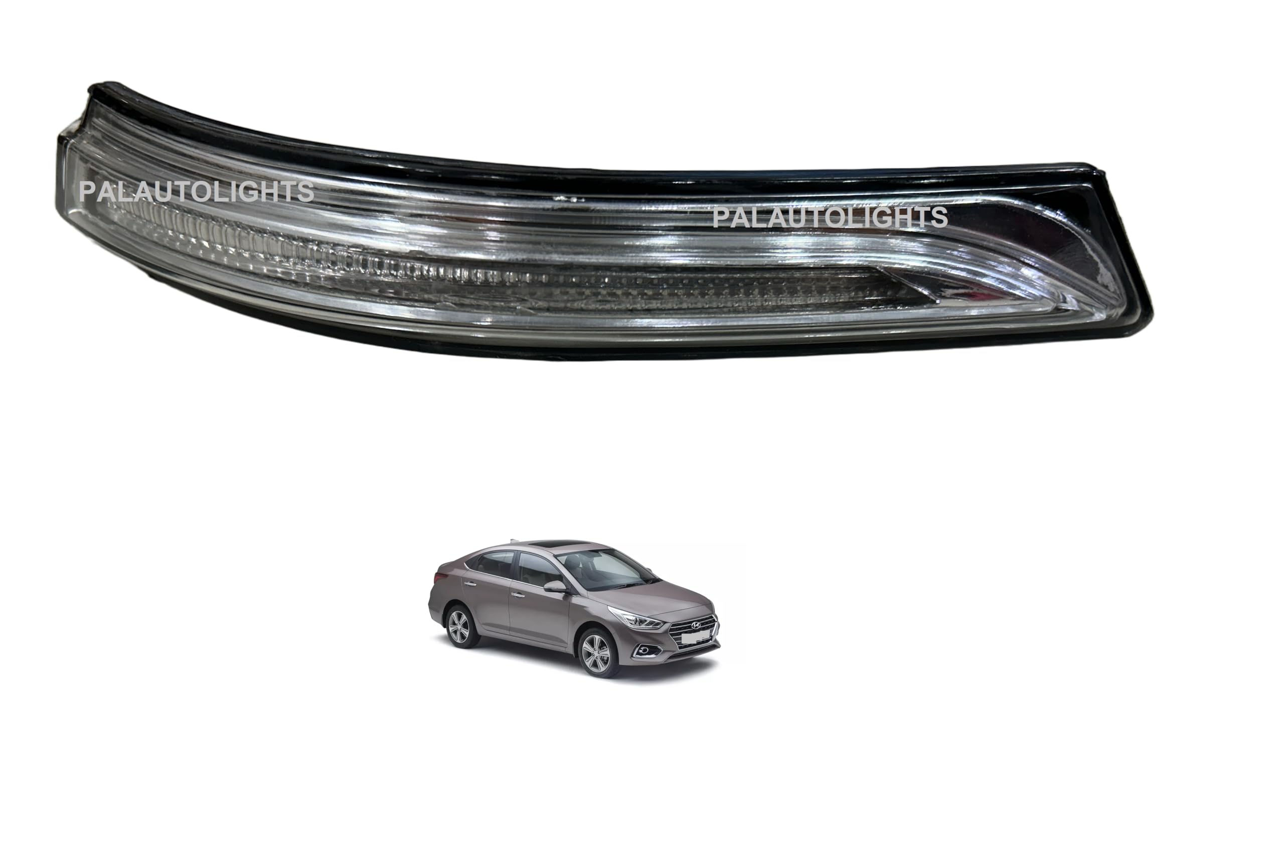 PALAUTOLIGHTS Hyundai Verna 2018-2022 Right/Driver Side Mirror OEM Type Imported LED Indicator Turn Signal Light-Right Side/Driver Side-image-10