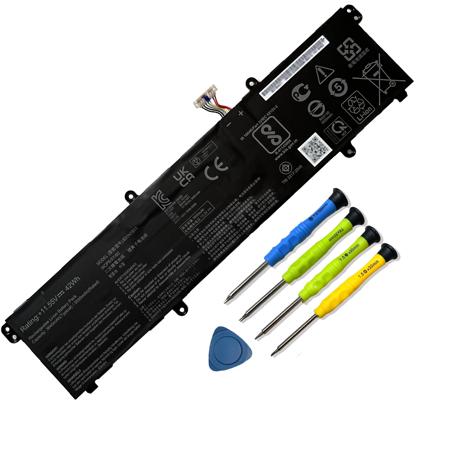 Amazon.com: Mobik B31N1911 Battery Replacement for ASUS VivoBook