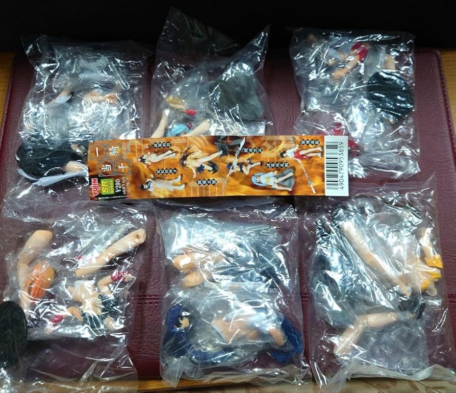 一騎当千トレーディングフィギュア　内袋未開封品６個セット Amazon.co.jp: 一騎当千 フィギュア 6種 : ホビー