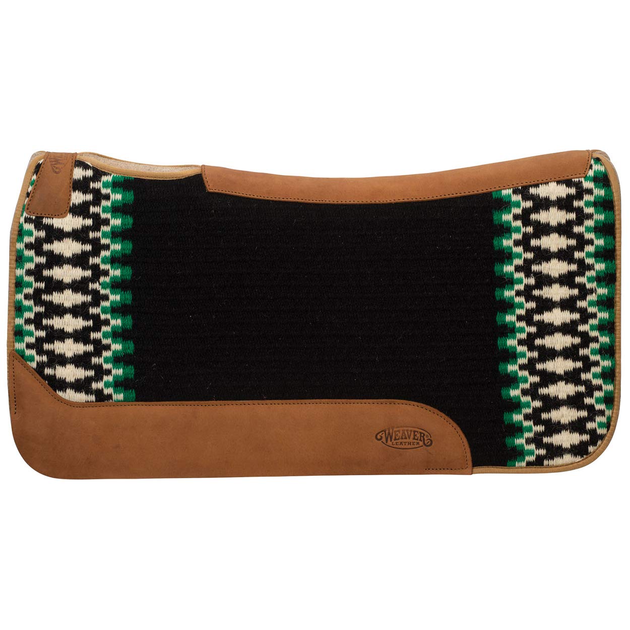 New Zealand Wool Saddle Pads, 31" x 32" Green
