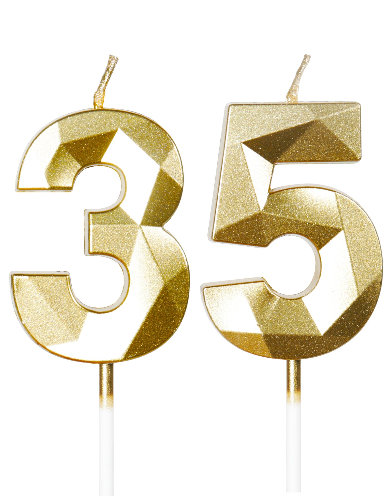 Royal Blue 13th Birthday Candles, 3D Number 13 Candle for Cake, Boy Girl 13th Birthday Decorations,Sapphire Candle Topper Blue Cake Decorations for Birthday Party Wedding Anniversary Supplies — view 286
