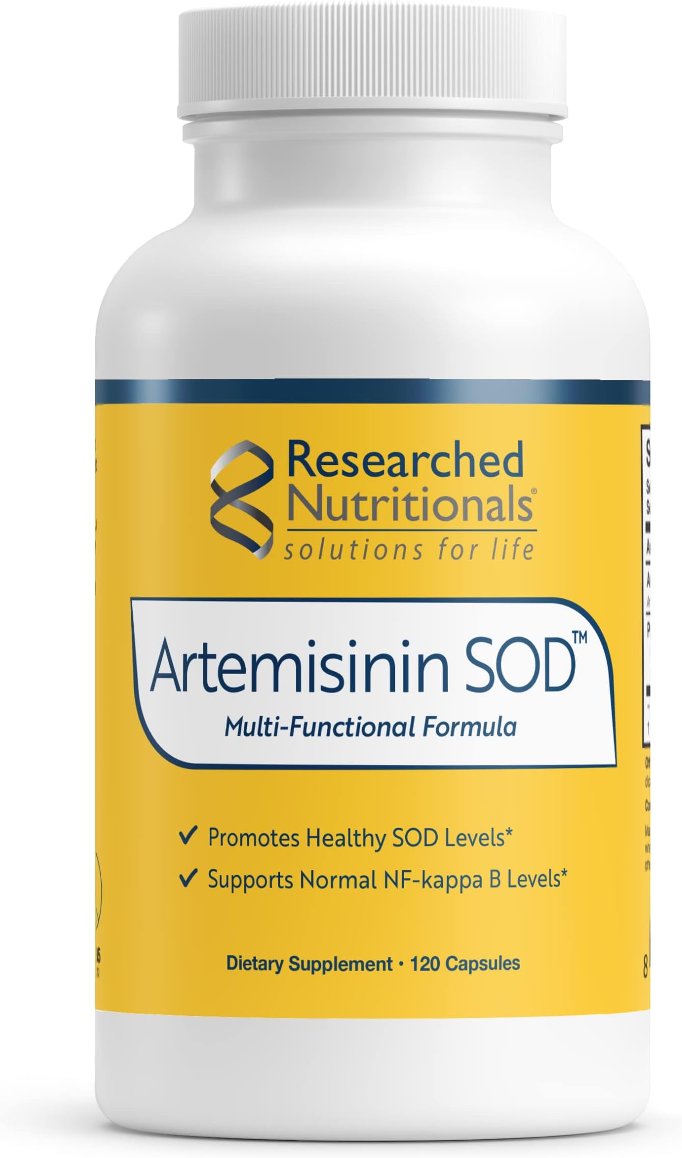 Artemisinin SOD - Immune Support Supplement with Artemisinin, Green Tea Extract, Quercetin, Turmeric Curcumin & Black Walnut (120 Capsules)