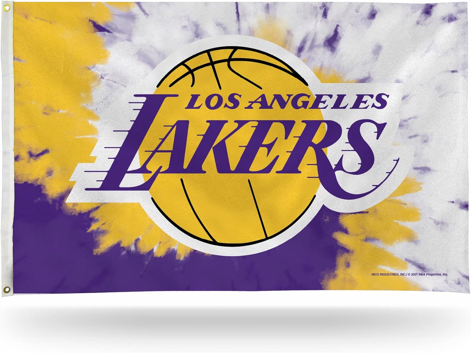 Rico Industries NBA Phoenix Suns Tie-Dye 3' x 5' Banner Flag 3' x 5' Banner Flag Single Sided - Indoor or Outdoor - Home Décor