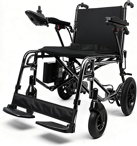 Sillas de ruedas eléctricas para adultos: batería de litio extraíble de 240 Wh, potente motor de 650 W, aprobada por aerolíneas, silla de ruedas