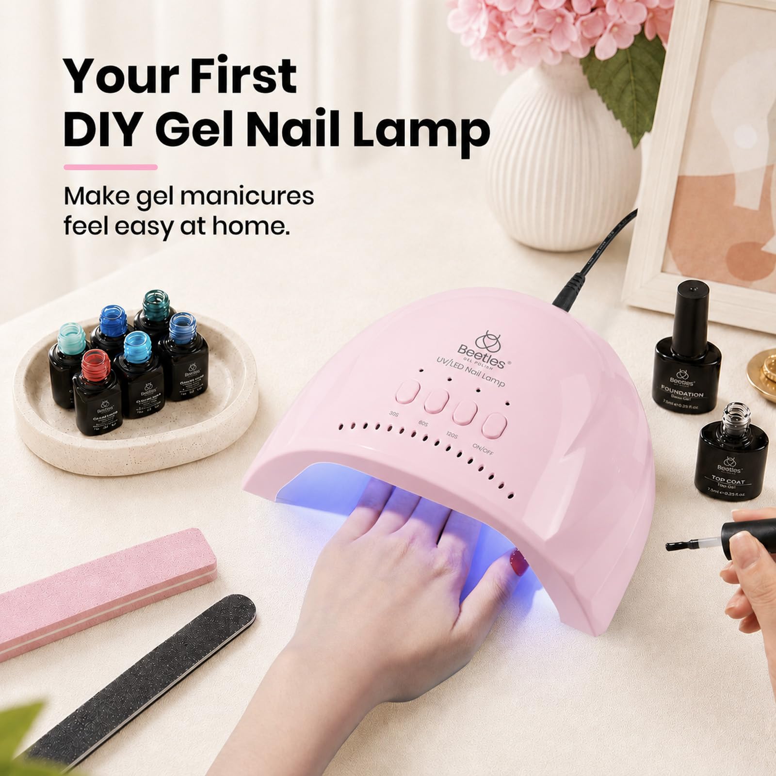 Beetles UV Nail Lamp - Fast Gel Curing -7