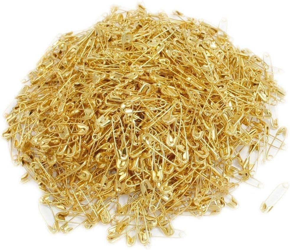 Spille Cucito 7.9cm Spille Da Balia Giganti 7,9 Cm - Set 15 Pezzi In Metallo Per Cuoio E Tessuti Spille Artigianato 7.9cm - Foto 3