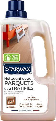 Starwax Nettoyant Parquets Vitrifiés et Stratifiés 1 L