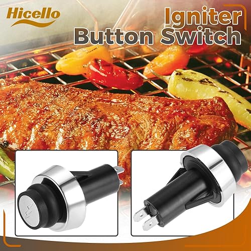 Miniatura 7 de Interruptor de botón de encendido compatible con Weber Spirit ES-210 220 310 315 320 330 Rejillas de gas de repuesto para Weber GS4 Ignition 66220