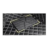 Applicable to Car Leather Floor Mats for Pacifica 2017-2024, Durable Protection Foot Mats Accessories(Medium)