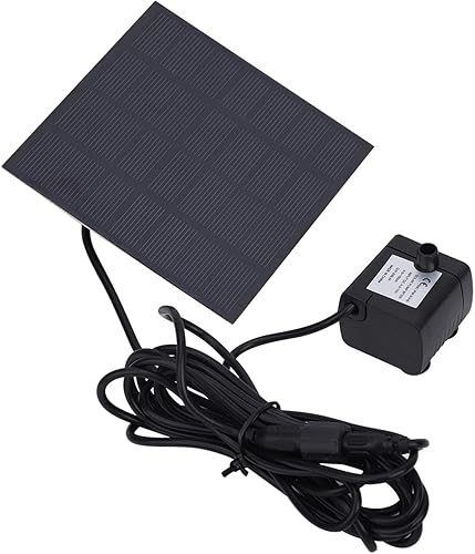 Miniatura 6 de Bomba superior de 1.2 W en miniatura sin escobillas para acuario, estanque, bomba de agua sumergible termoplástica solar con interruptor de flotador