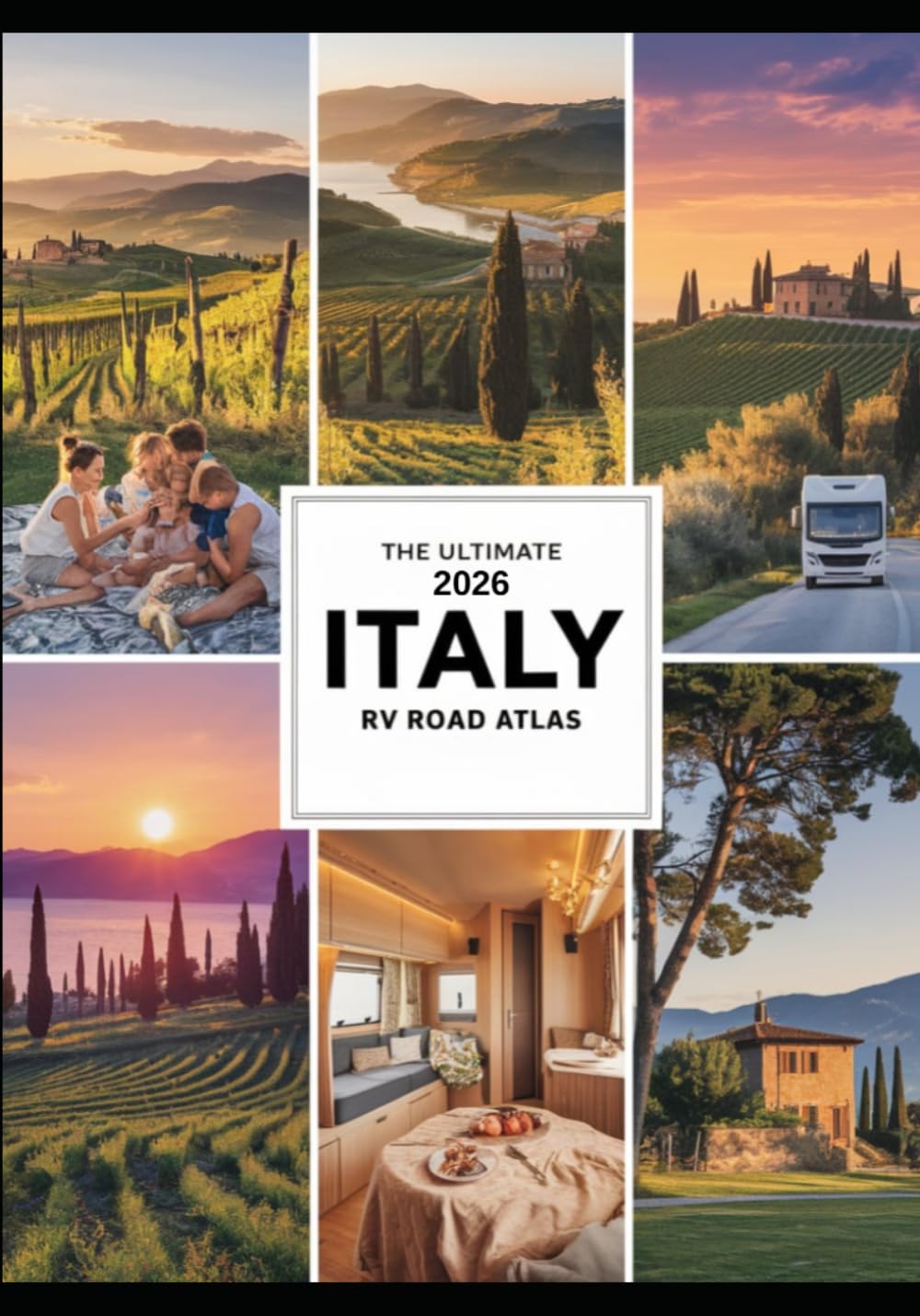 The Ultimate 2026 Italy RV Road Atlas: Campervan Maps, Scenic Routes, Campsites & Travel Tips for Motorhome Adventures