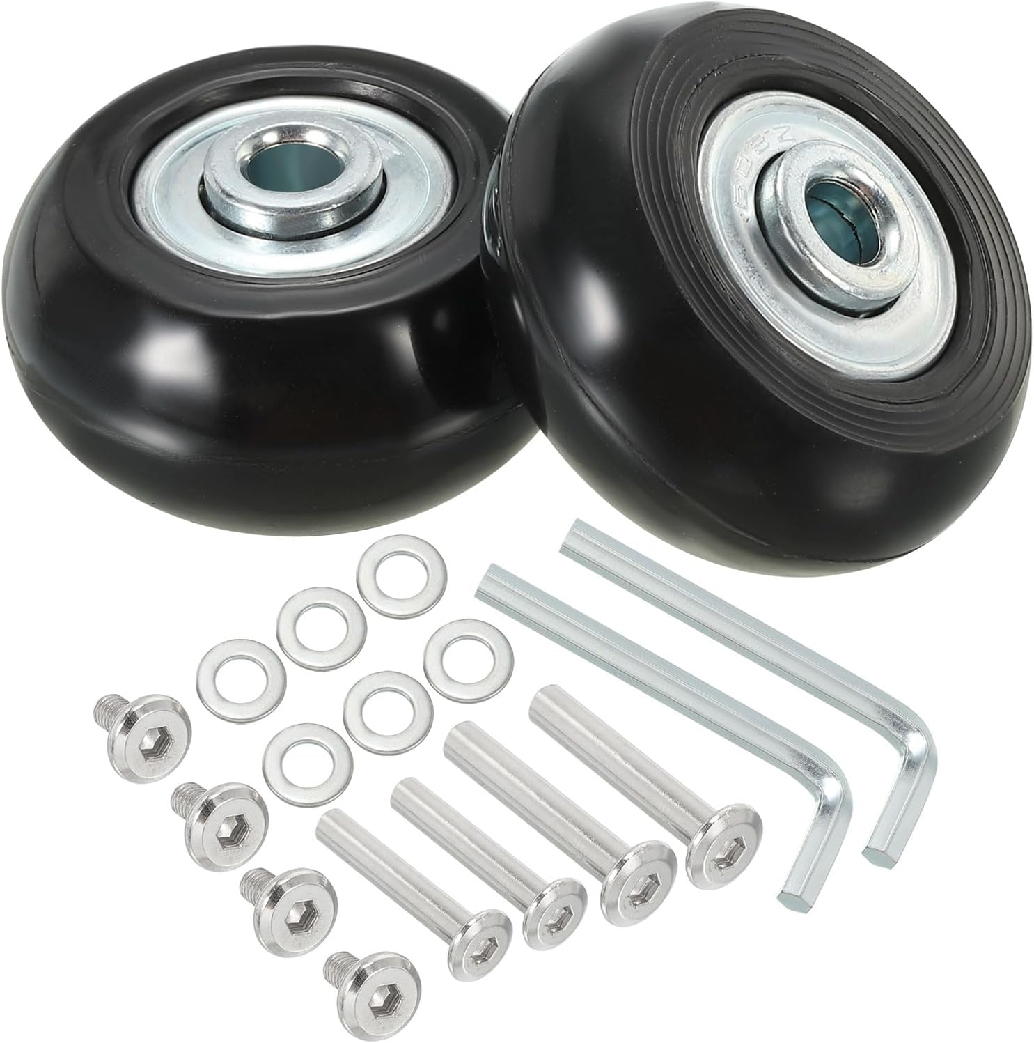 2 wheel rolling nike suitcase