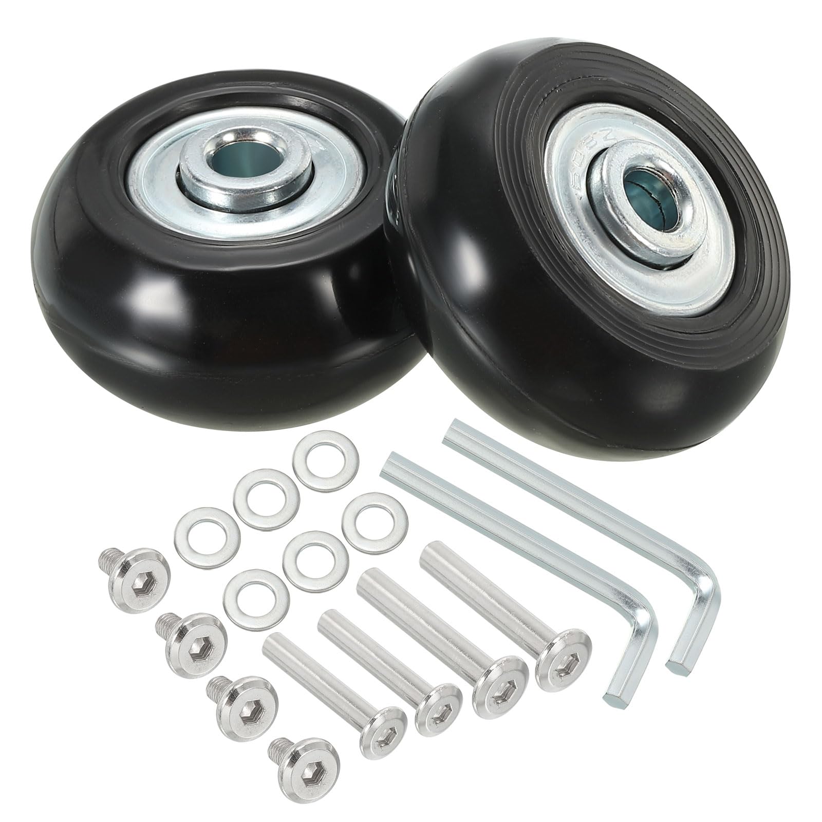 Amazon.co.jp: PATIKIL 40x18mm スーツケース用交換ホイール 2個