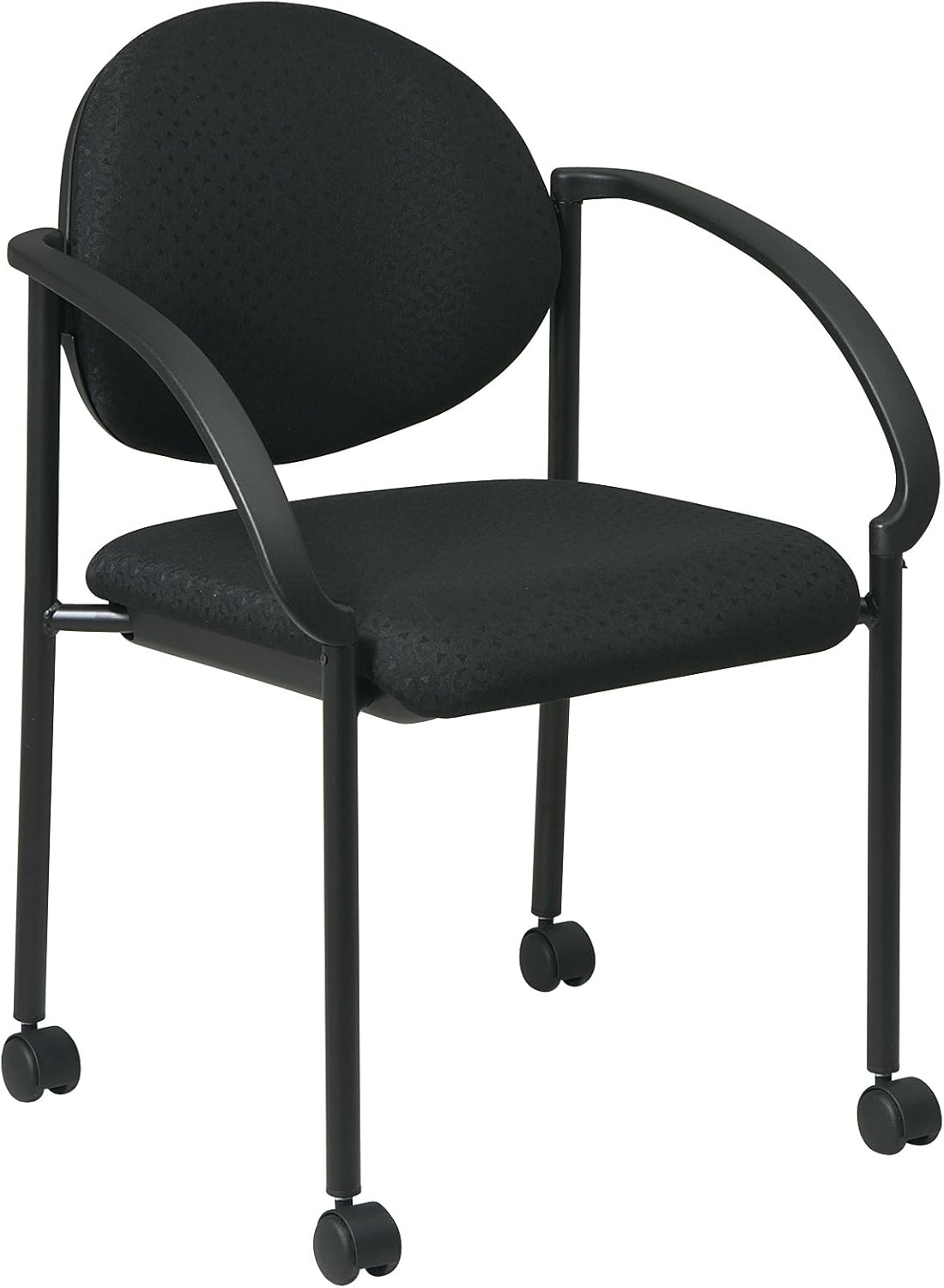 Stacking Chairs with Casters and Arms Dining Chairs With