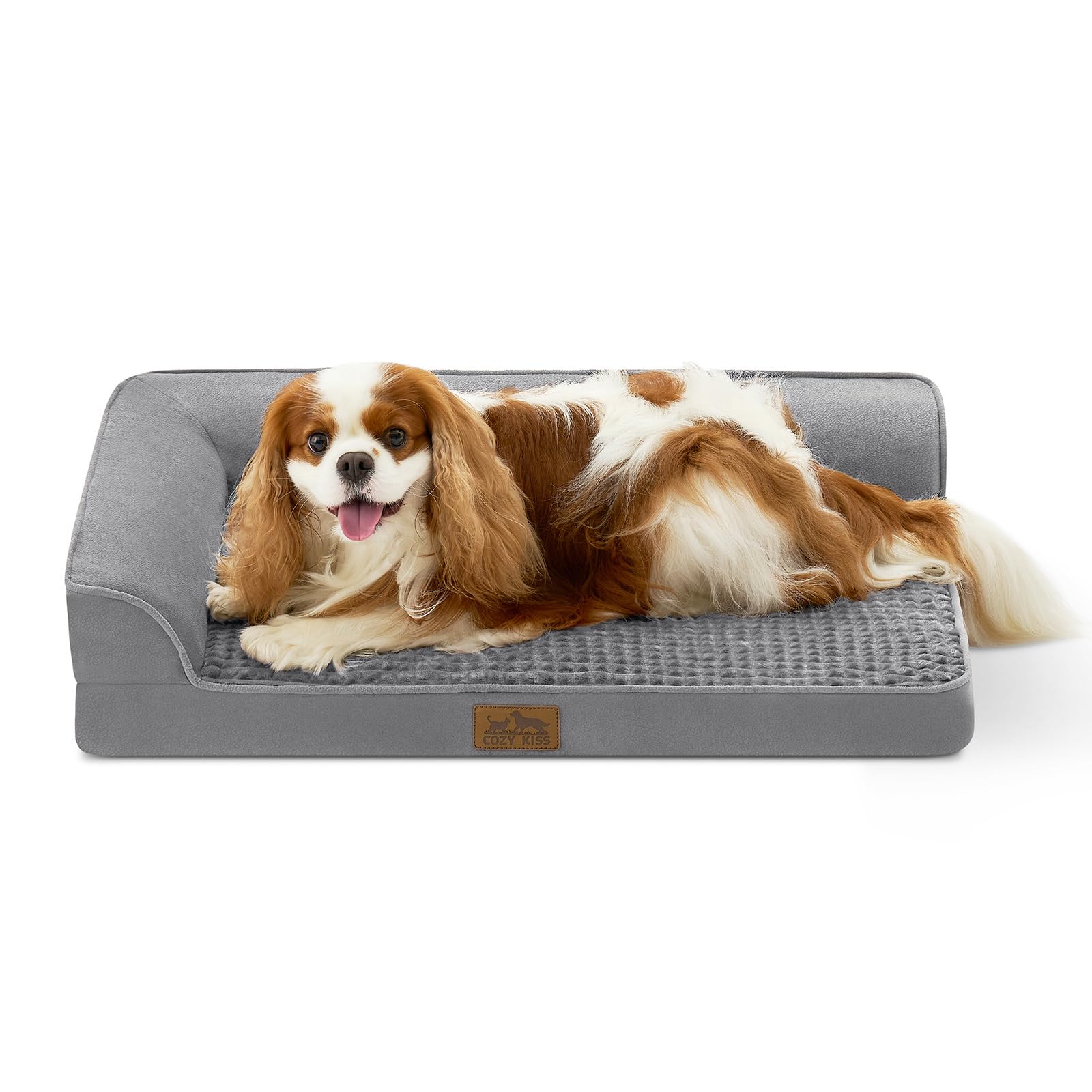 COSY KISS Orthopedic Dog Bed, Pet BedS for Dogs,with Waterproof Lining Anti-Slip, Washable