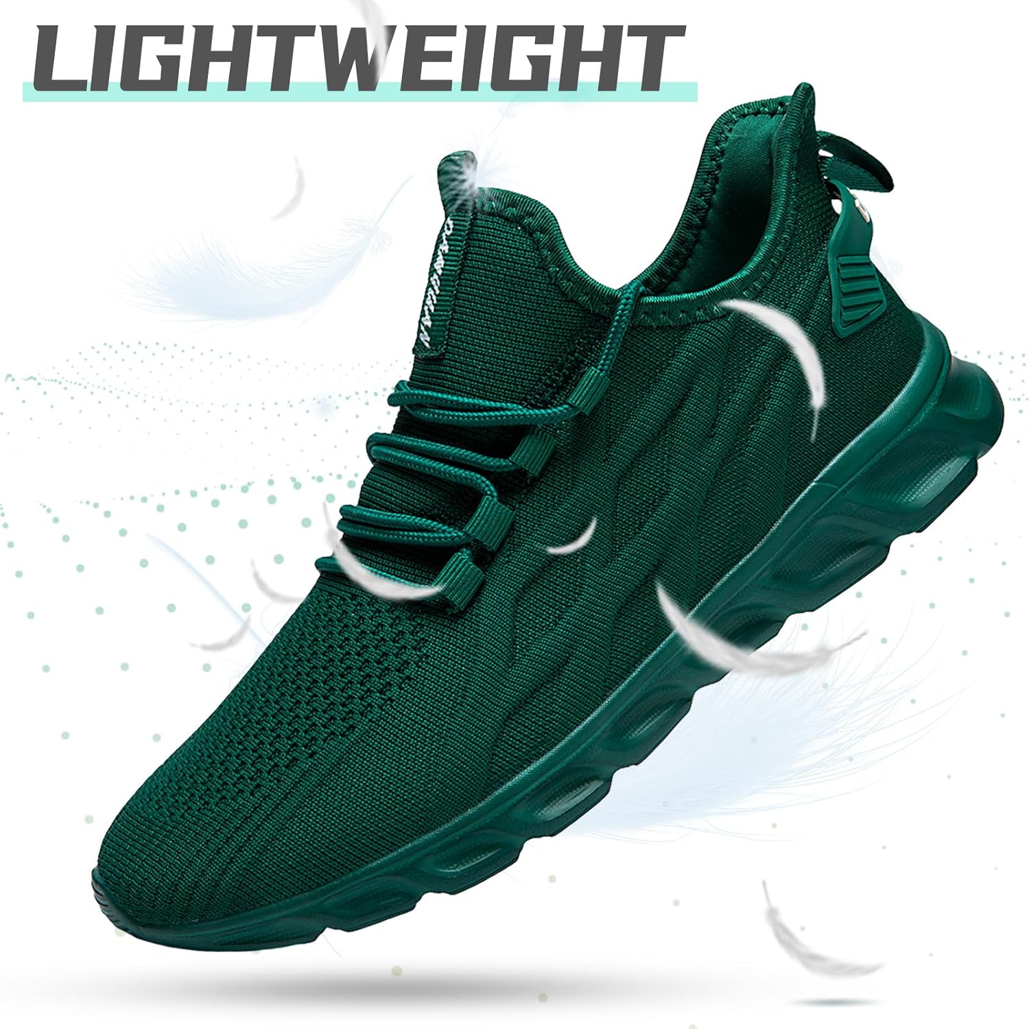 QIJGS Running Shoes for Men Gym Tennis Athletic Mesh Sneakers Lightweight Sports Fashion Workout Casual Shoe - Image 4