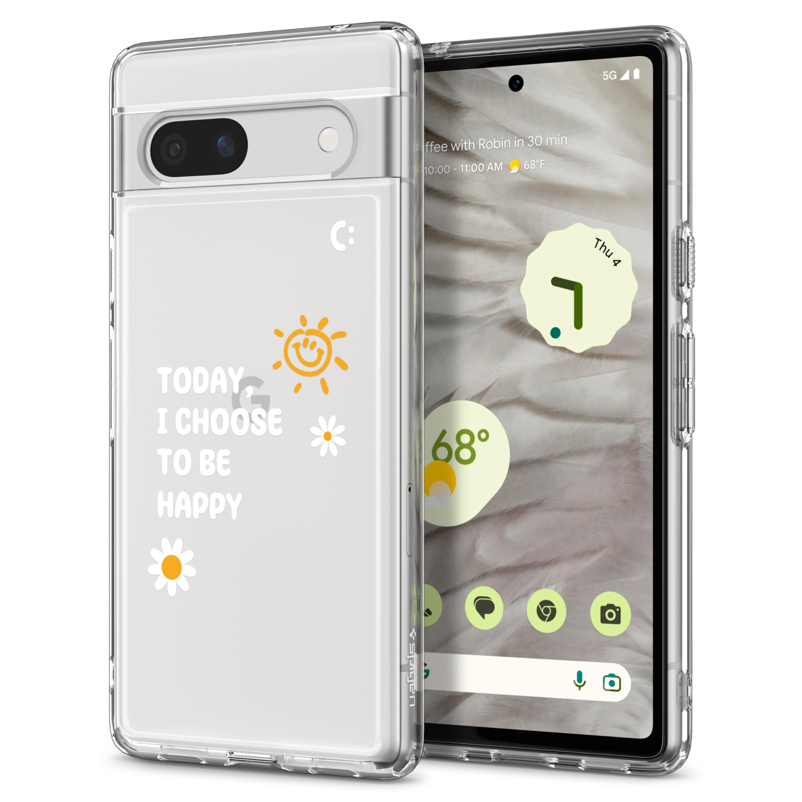 Amazon.co.jp: Spigen コラボレーション Pixel 7a ケース クリア 