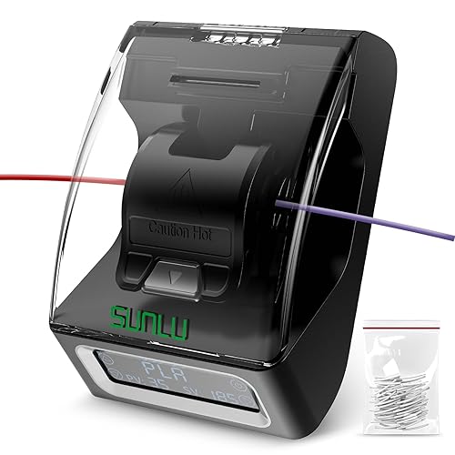 Filament Connector, Filament Splicer with 200Pcs PTFE Sleeve for 3D Printer Filament 1.75mm, Fast Heating Up to 240Β°C, Metal Joiner Compatible with PLA PETG TPU ABS PA Nylon - Filament Connector-1kg