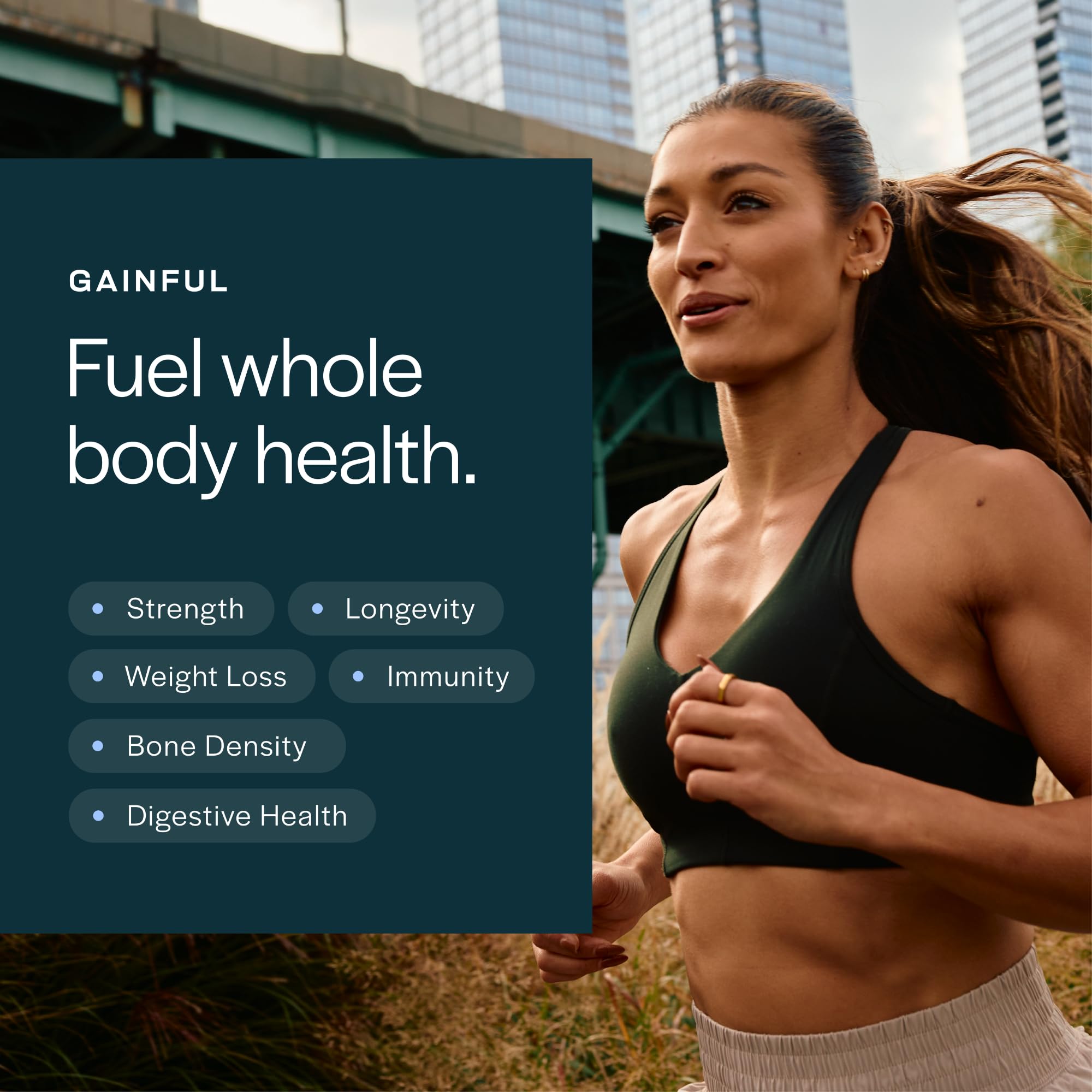 Gainful Lean Whey Protein Powder, 20g Protein, Unflavored, 14 Servings — Amazon image 9
