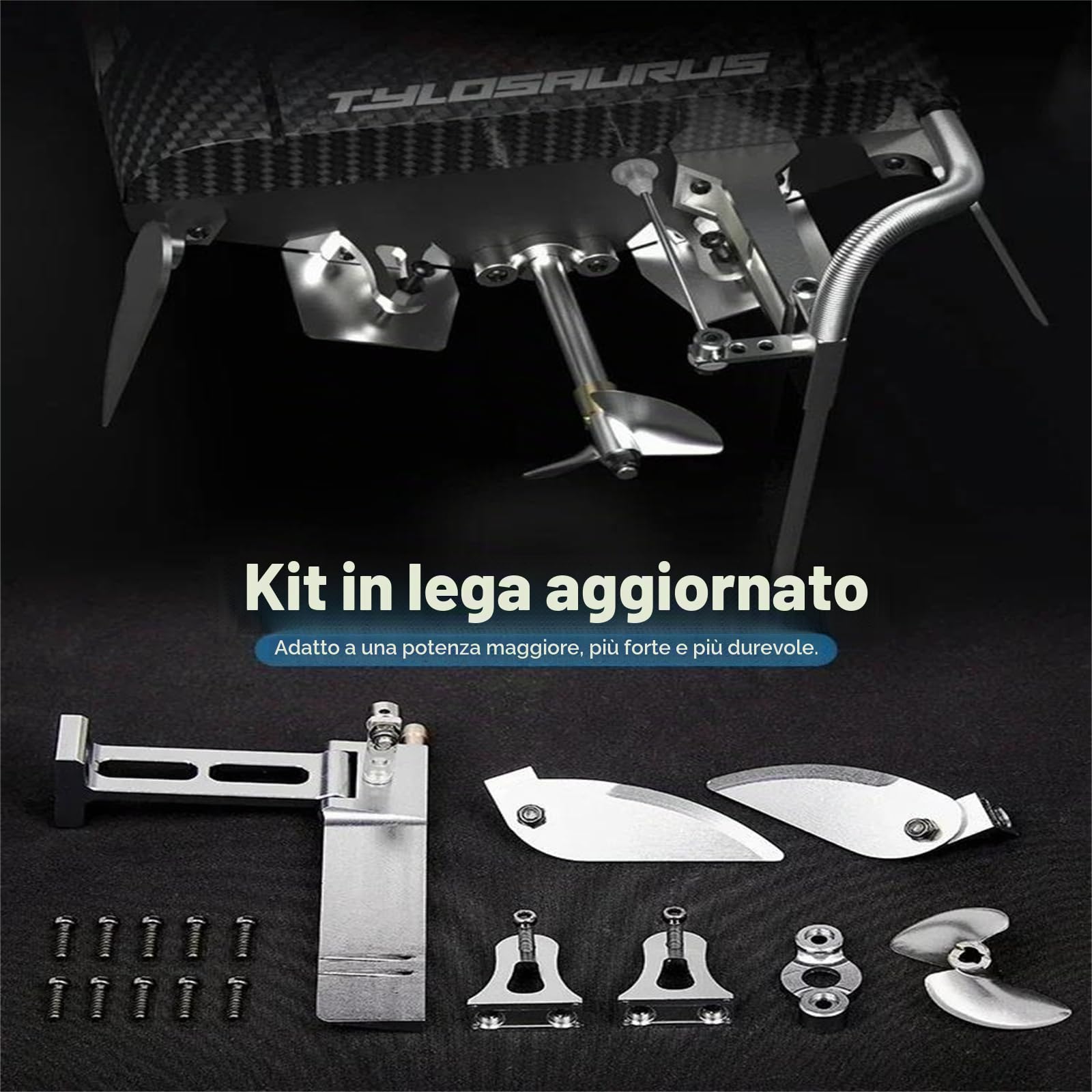 Udi022 motoscafo rc brushless 50 km/h 2.4ghz autoraddrizzante ad Alta velocità Barca telecomandata Sistema di Raffreddamento ad Acqua per Gare in Laghi, Piscine e stagni,Dual Battery