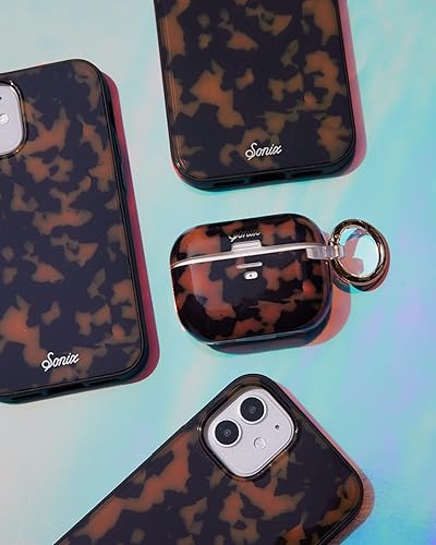 Miniatura 2 de Sonix - Funda protectora para Apple iPhone 12 y 12 Pro, probada en caídas de 10 pies, para mujer, funda protectora de leopardo de carey (marrón)