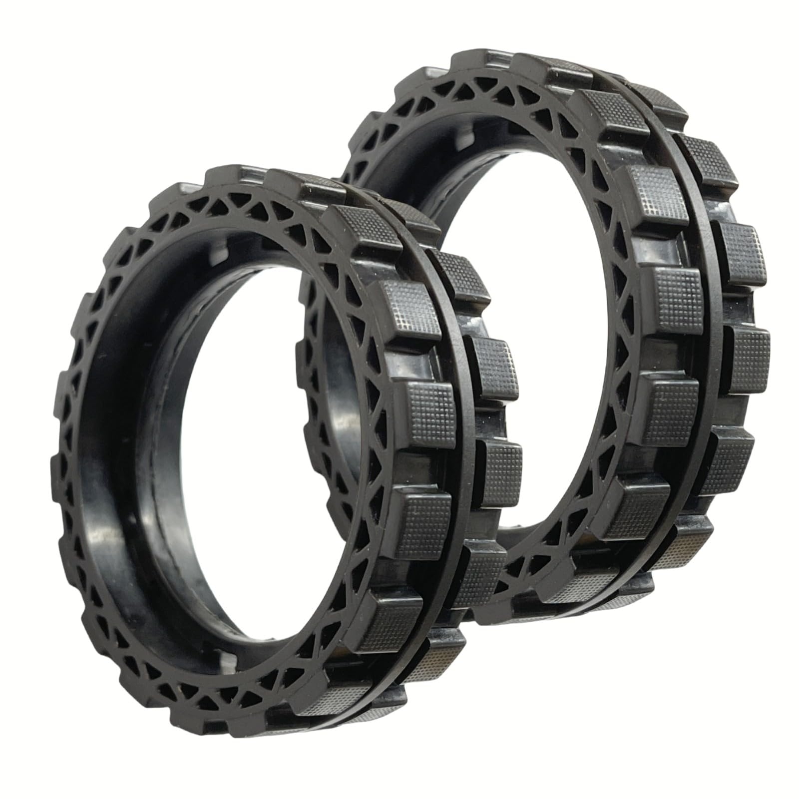 Drive Tire Skin Accessories for Ecovacs DEEBOT OZMO Yeedi 950 T5 T8 T9 N5 N8 DX65 DJ65 DV35 DVX34 Series Robot Vacuums Wheel Replacement Highly Matched to The Original Device