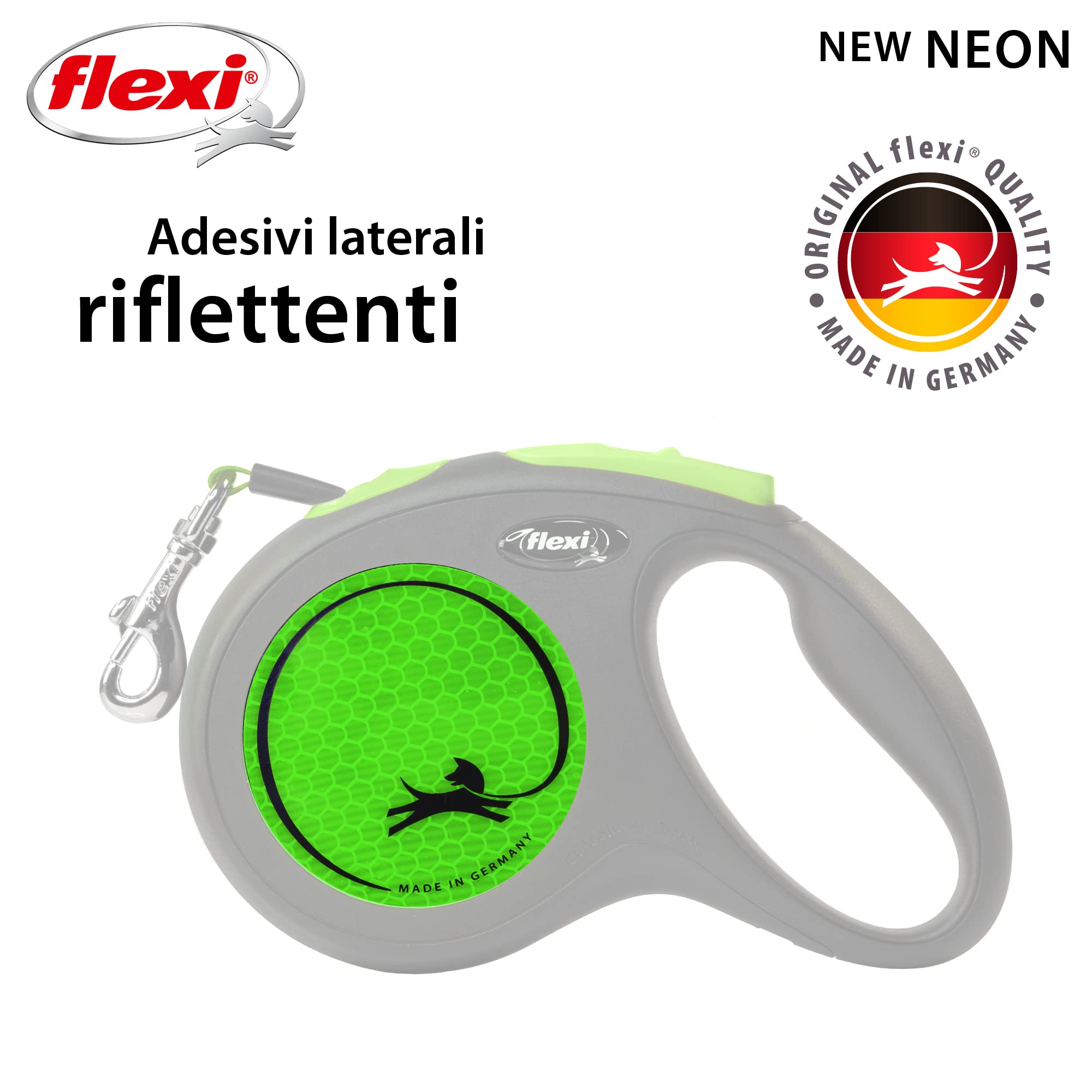 Flexi - Nuova Neon Green Belt
