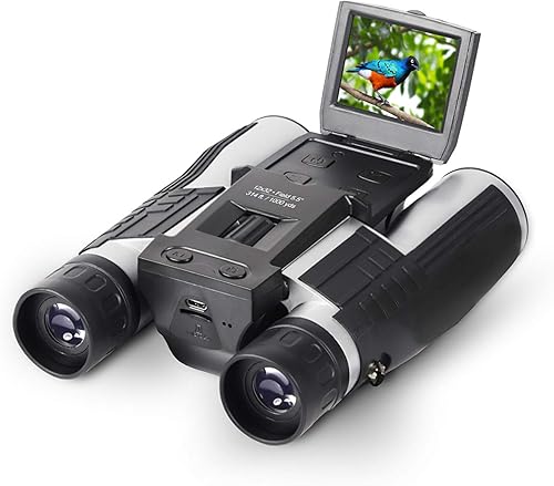 Bell + Howell BH1232HD - Binoculares de 12 x 32 con cámara de video HD de 1080p (BH1232HD-K2)