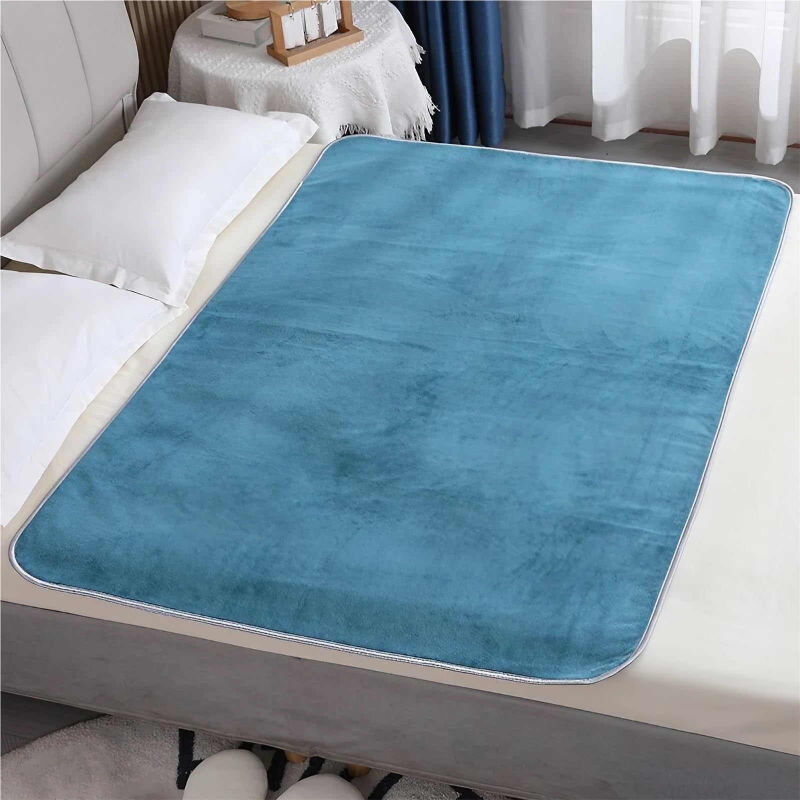 Protector de colchón impermeable y transpirable para incontinencia, almohadilla de cama suave y lavable para adultos y uso en el sofá
