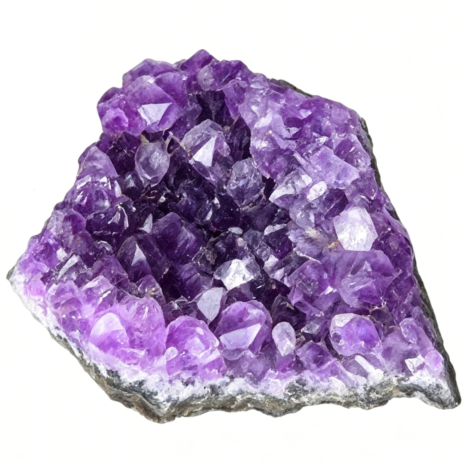 Zooeelly Amethyst Quartz Crystal Clusters, Natural Raw Amethyst Geode, Healng Crystals Stone Rock Crystal Cluster Druzy Gemstone Specimen for Witchcraft,A,300G