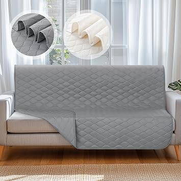 LOOBANI Sofa Cover Waterproof Multi Cover Waterproof Sheet Single Double Bed Reversible Waterproof Cover Bed Dog Cat Measures Protective Furniture Sofa Cover Machine Washable Reusable Bite Resistant
