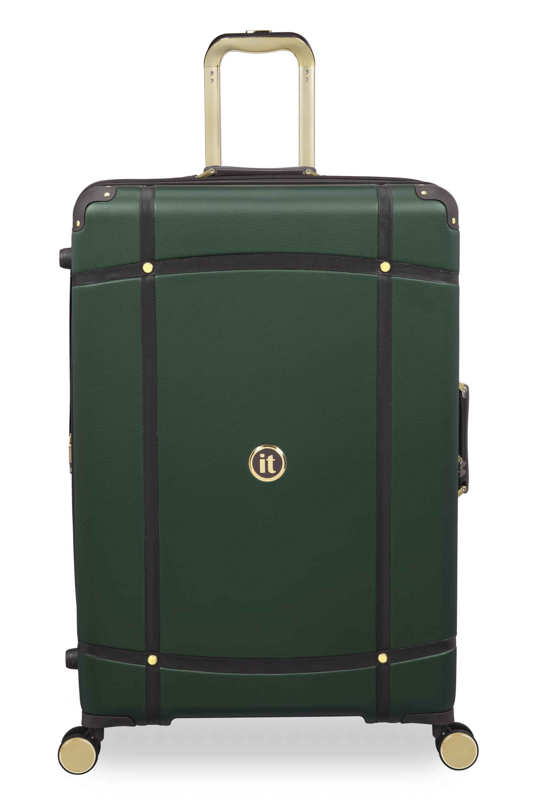 Superiority - Large (Mountain View) Leather Trims TSA Lock 8 Wheel Trolley Bag-image-23