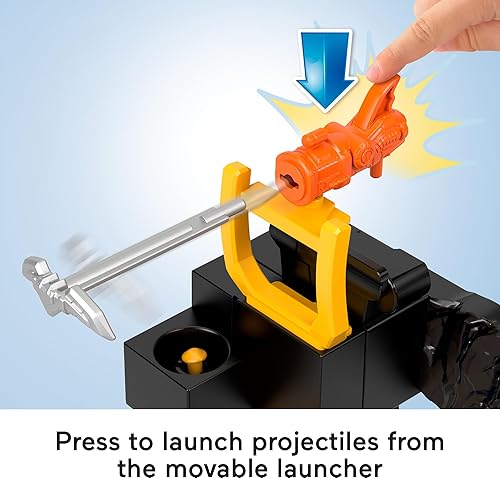 Miniatura 5 de Fisher-Price Imaginext DC Super Friends - Juguete de Batman de Robo Command Center, juego y figuras, robot desmontable de 10 pulgadas para niños a