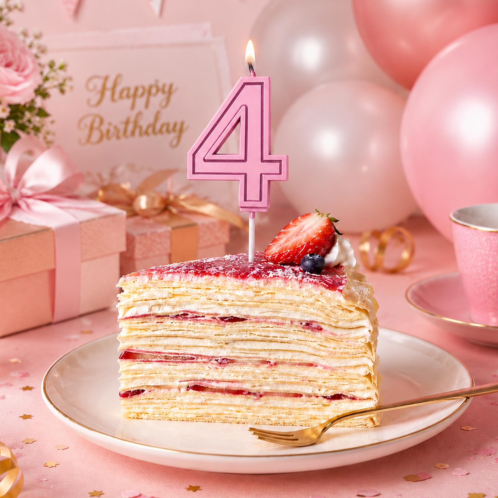 バースデーキャンドル Amazon.co.jp: ピンク 11 数字 バースデーキャンドル ケーキ用 2.76