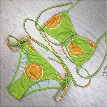 Womens Biquine Womens Brazilian Beach Bikinis Set Retro Sex Bath Bikini Swimwear Women Tops Female Swimsuits E357