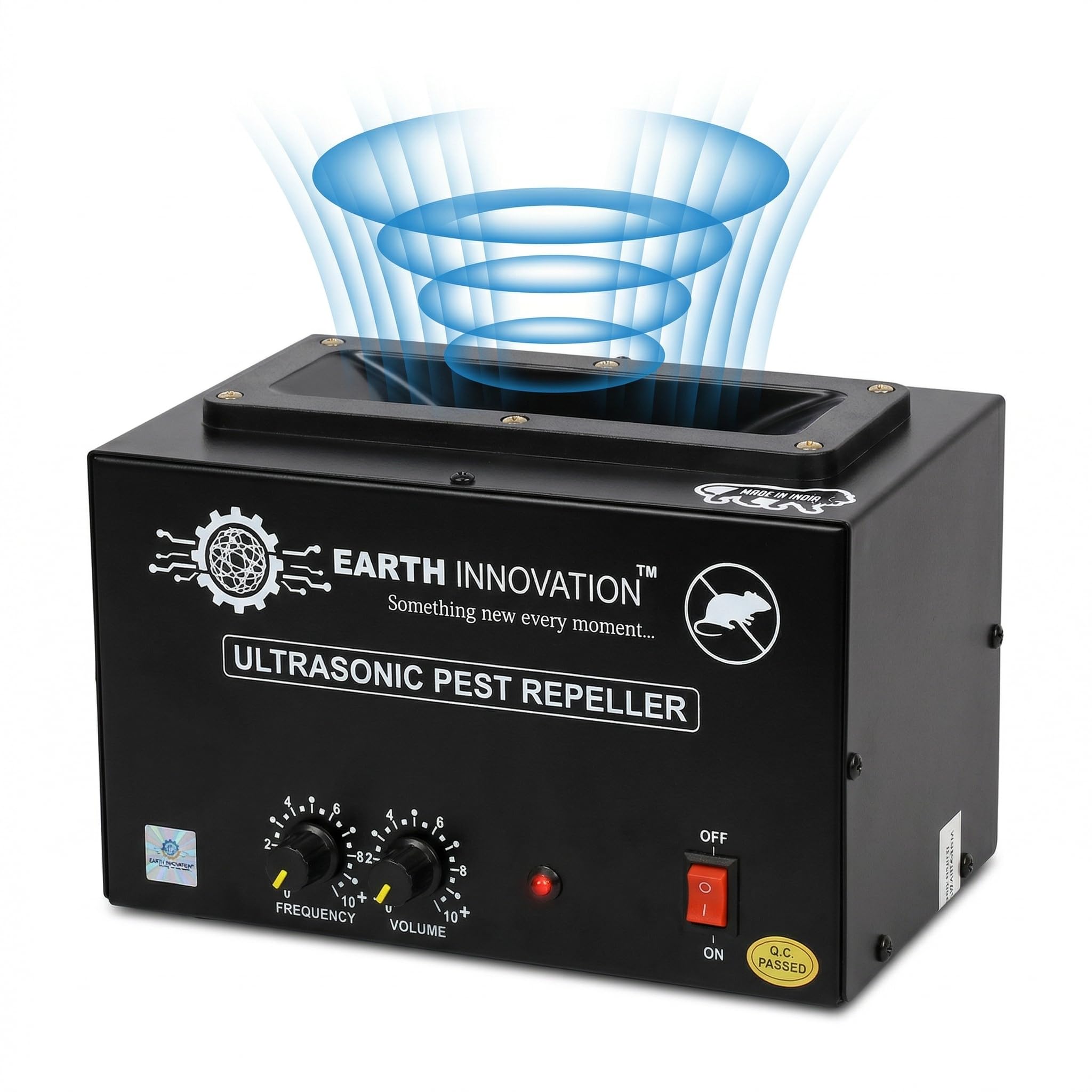 STRONG WAVE® Ultrasonic Rat & Rodent Repeller Machine | 2500 Sq. Ft Coverage | Protects Home, Office, Kitchen & More | Safe & Eco-Friendly | 1-Year Warranty | Made in India-image-39