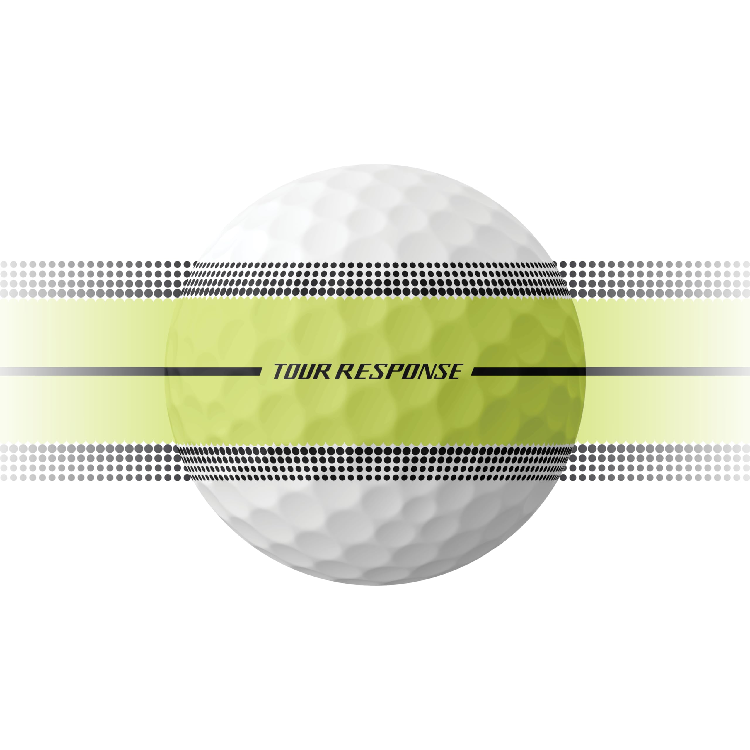TaylorMade New Tour Response Stripe 25 Balles de golf