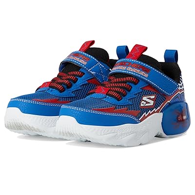 SKECHERS KIDS Creature Crawlers 402120L (Little Kid/Big Kid) Boys Shoes Blue/Red