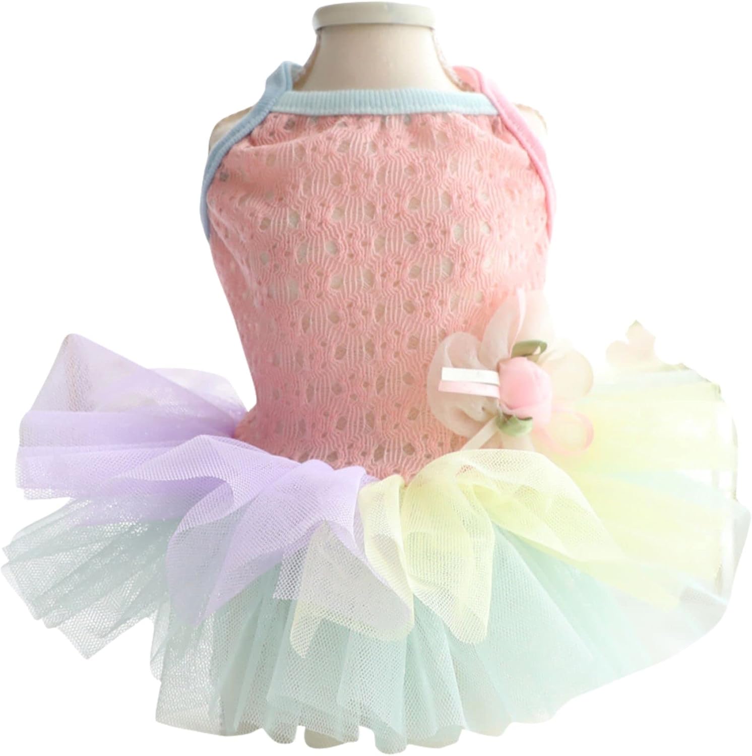 Dog Wedding Dress Pink Tutu Dress Dogs Party Dresses for