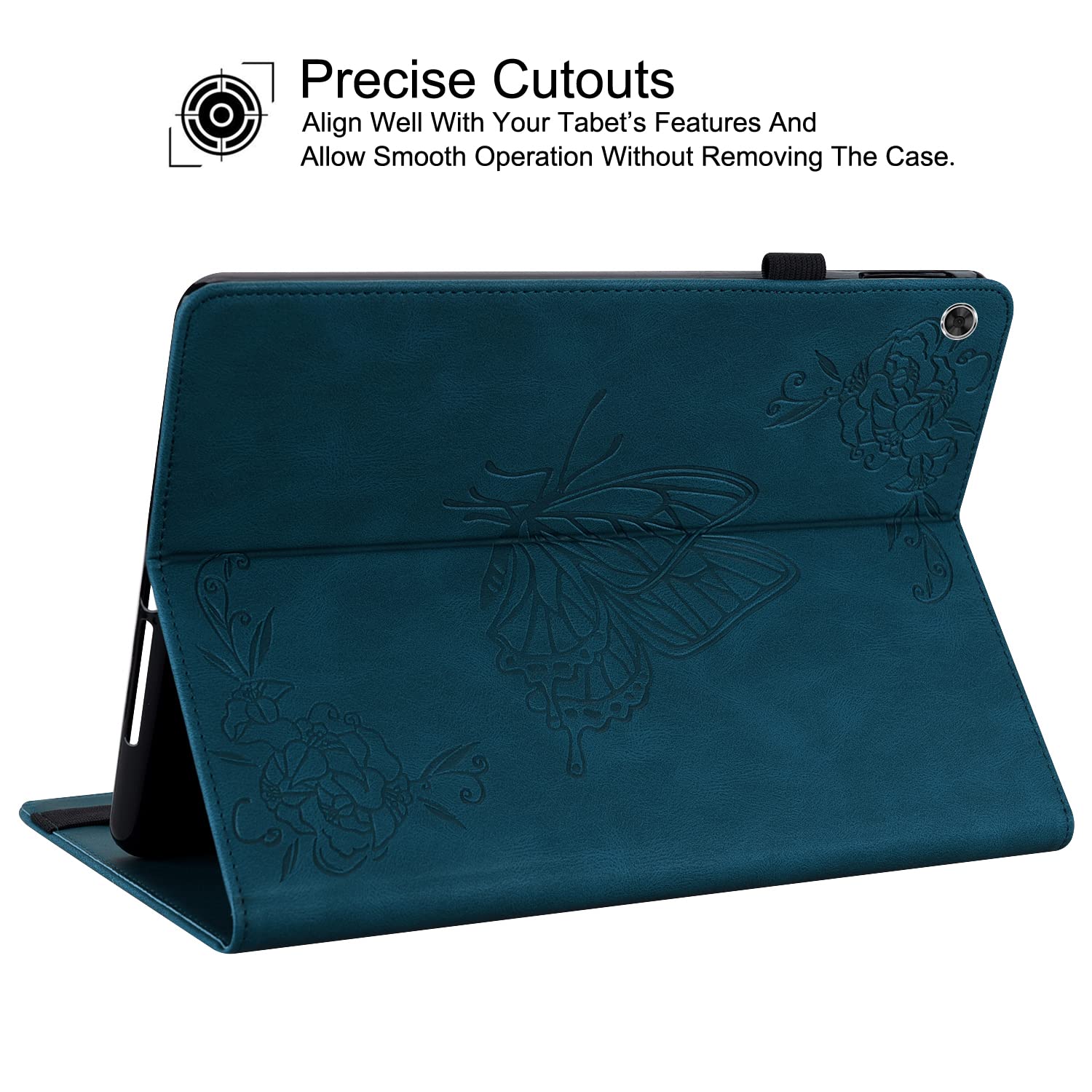 GSFY For Lenovo Tab M8 Case, Premium PU Leather Cover With Multi-Angle