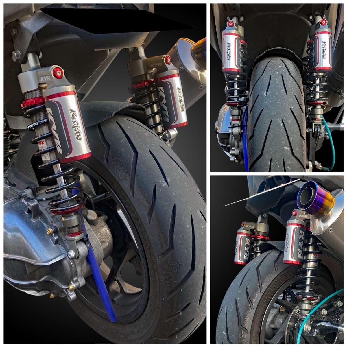 Amazon | タイカヤバ KYB XMAX250 XMAX300 K-Alpha アジャスタブル