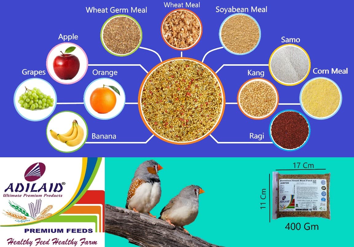 Premium Small Bird Feed (400 GMS)