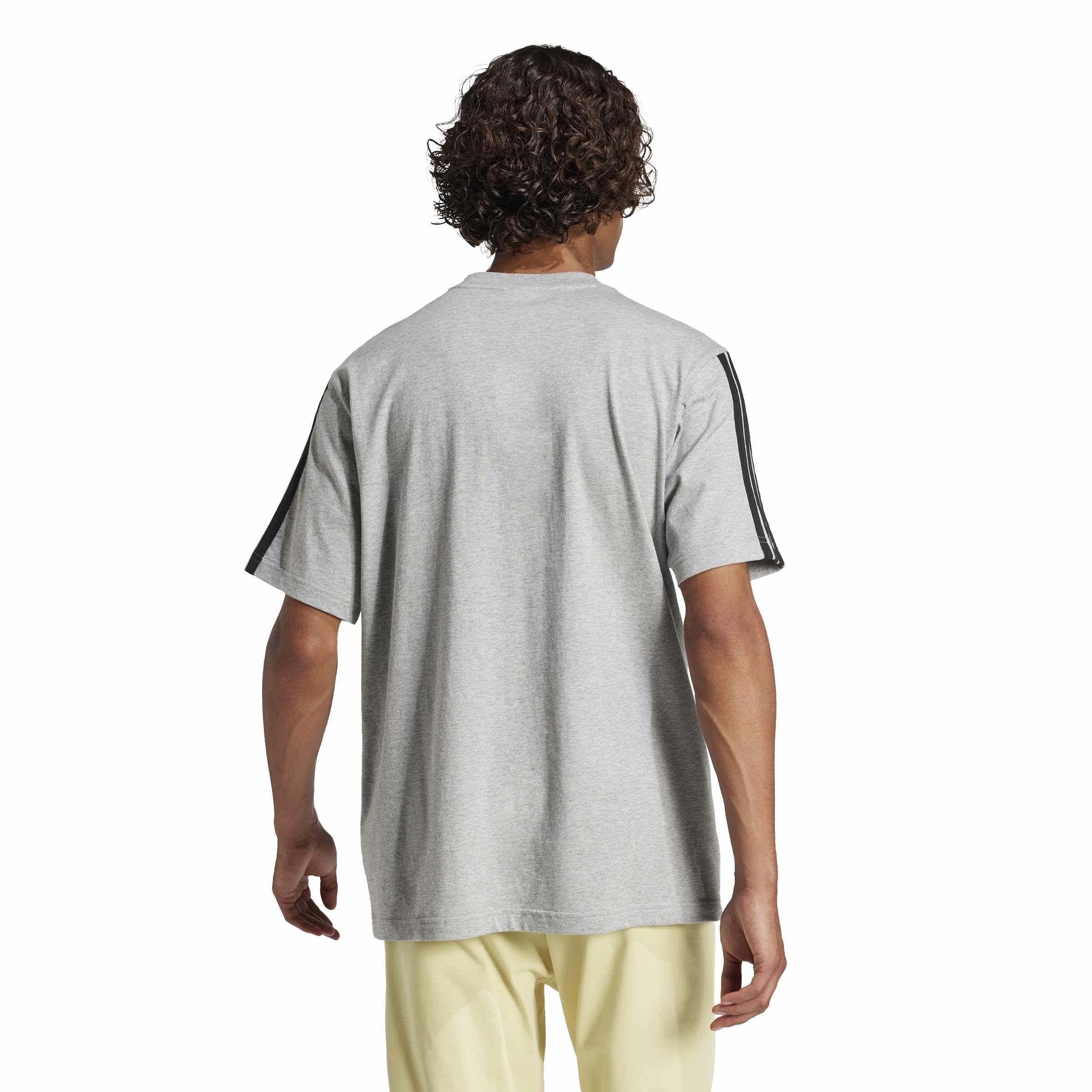 Adidas Essentials Three Stripes Single Jersey tee Camiseta Hombre (Pack de 1)