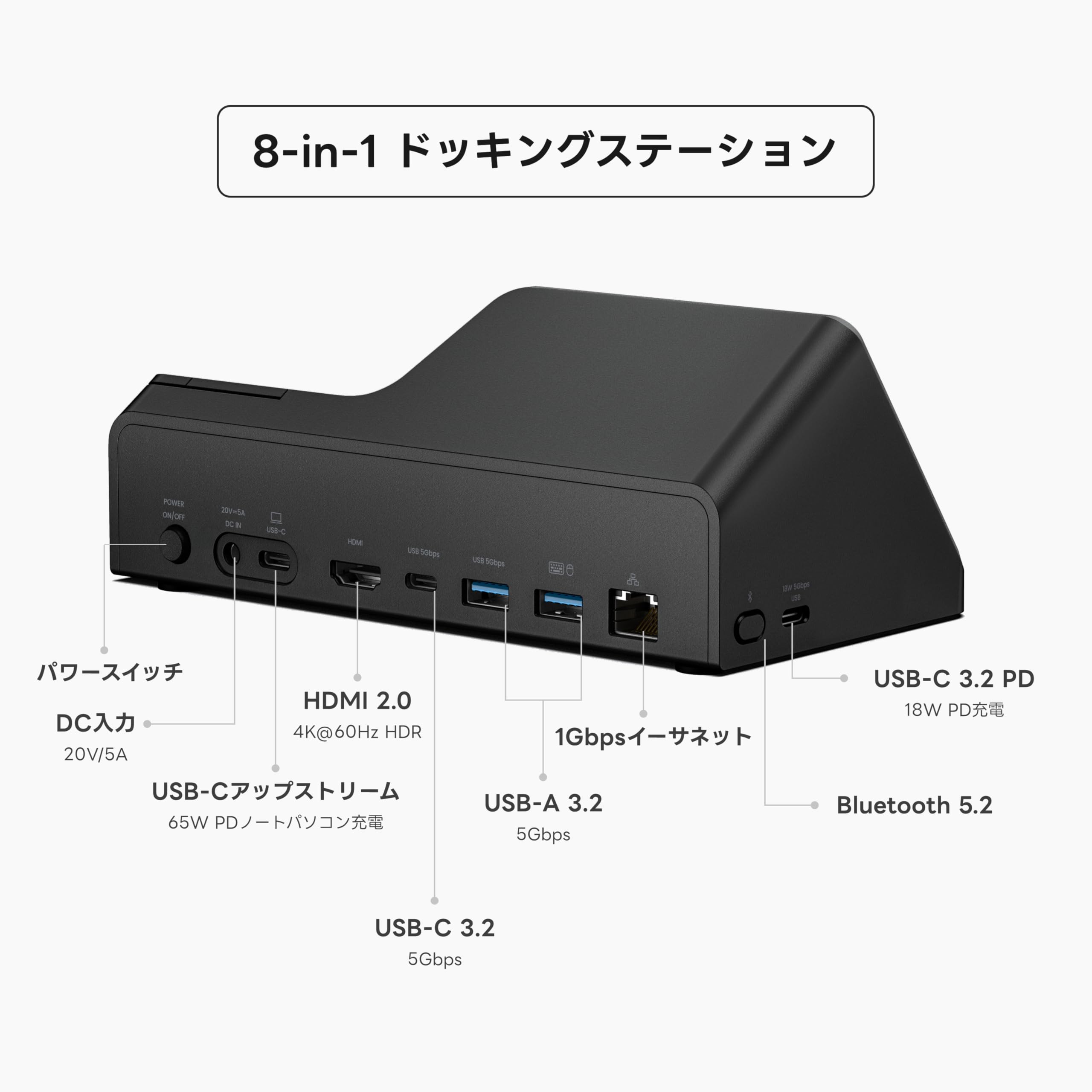 【ほぼ新品・値下げ中】HiDock H1E / ブラック HiDock H1 (ハイドック H1)