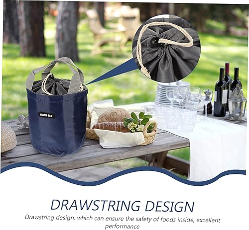 Miniatura 6 de GANAZONO Bolsa térmica para almuerzo, bolsa de almacenamiento con cordón