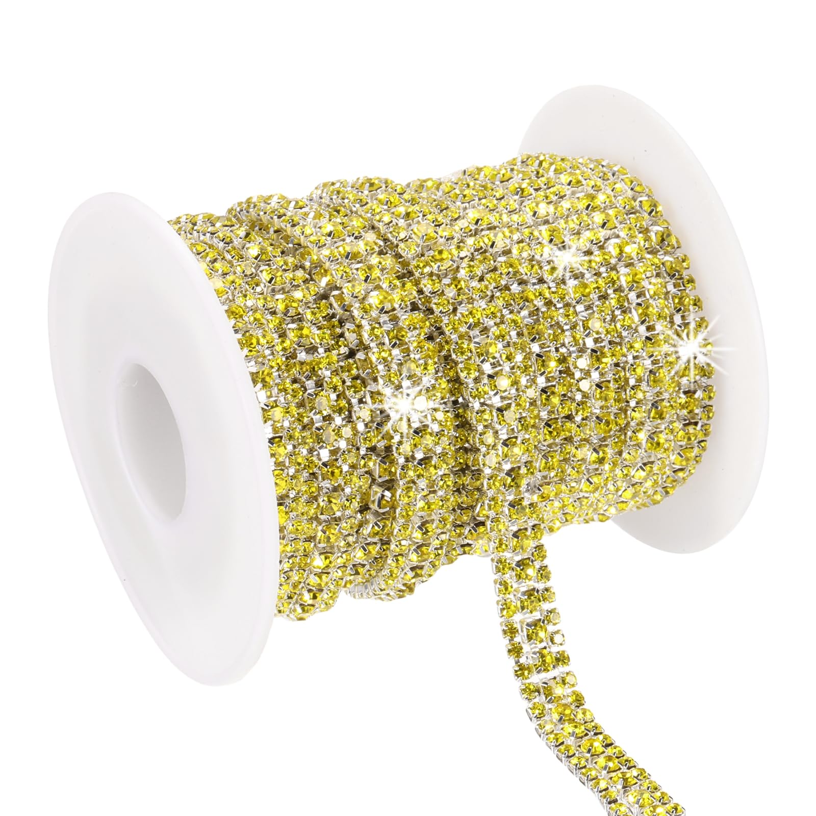 PATIKIL 6 Yards Rhinestone Chain Roll