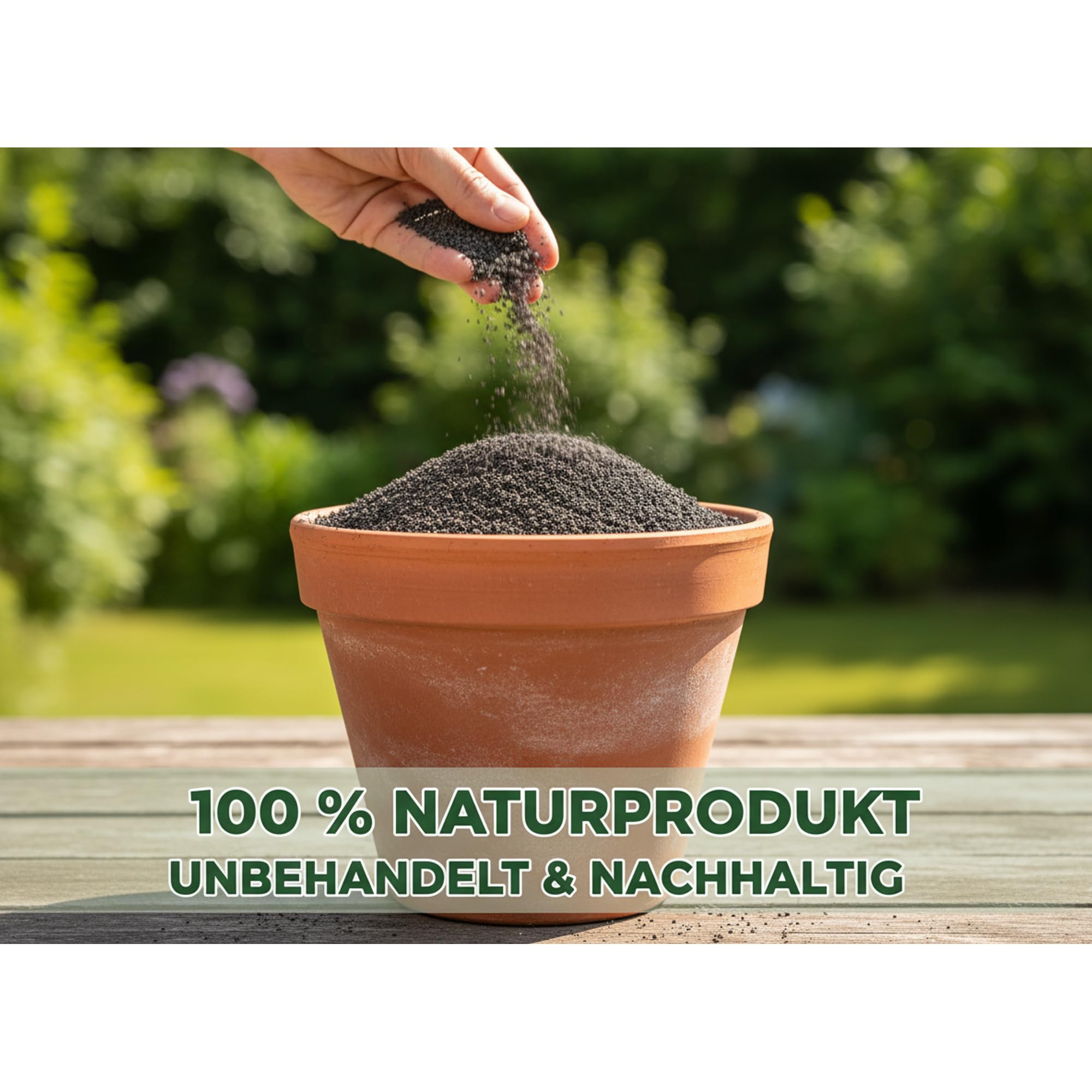 Basalt-Fugensand 25 kg, 0–2 mm grau, Basaltsand für Gartengestaltung, unkrauthemmend, witterungsbeständig