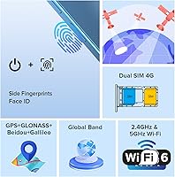 Vista 6 de Ulefone Note 16 Pro 2023 Teléfono celular desbloqueado, Android 13, Octa-core 12 GB + 128 GB, teléfonos de pantalla de 6.52 pulgadas