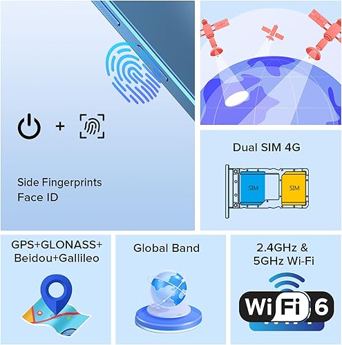 Miniatura 6 de Ulefone Note 16 Pro  2023  Teléfono celular desbloqueado, Android 13, Octa-core 12 GB + 128 GB, teléfonos de pantalla de 6.52 pulgadas